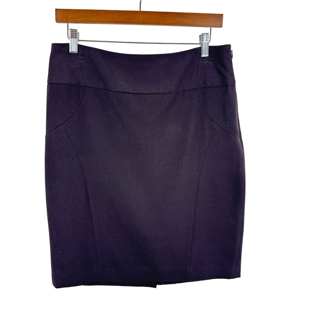 Studio 400 The Limited Brown Pencil Skirt Womens 8 Professional Workwear Lined
